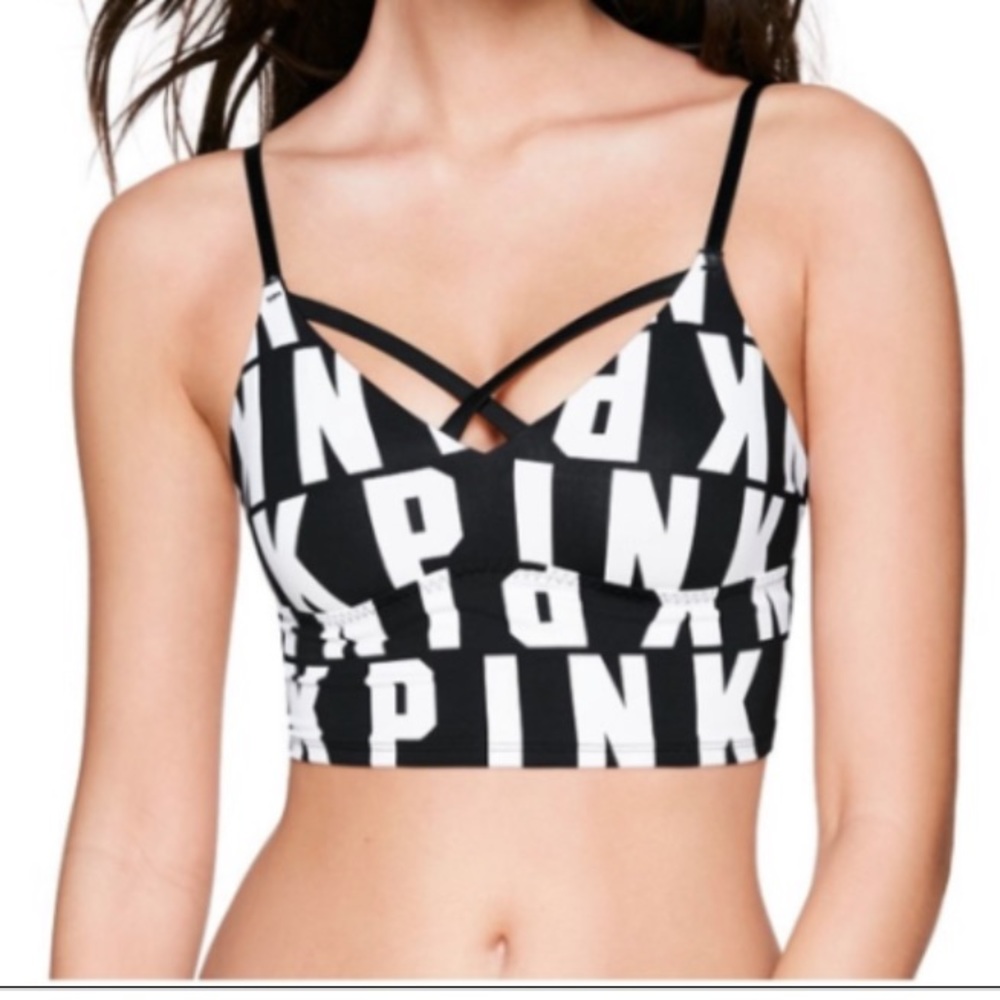 Pink VS Strappy Bralette